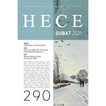 Hece Aylık Edebiyat Dergisi Sayı:290 Şubat 2021
