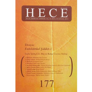 Hece Dergisi Sayı: 177 - Kolektif