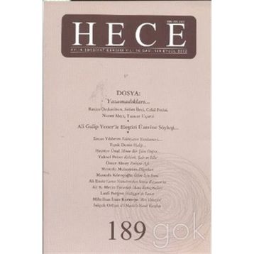 Hece Dergisi Sayı: 189 - Kolektif