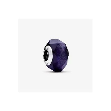 Hector&Co. Jewellery Kesme Yüzeyli Lacivert Murano Cam Charm