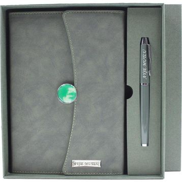 Hediye Rengi İsme Özel Premium Defter ve Kalem Seti