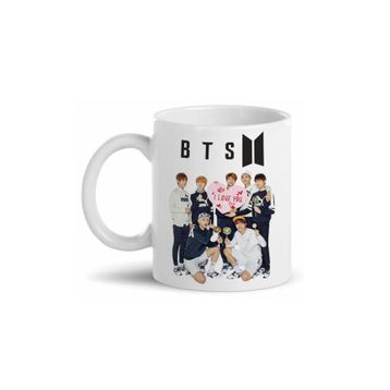 HediyeCenter D01 Bts Tasarımlı Kupa Bardak