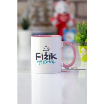 Hediyehanem 119I5CPG2 Fizik Öğretmeni Pembe Kupa Bardak