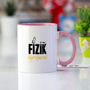 Hediyehanem 119I5CPG2 Fizik Öğretmeni Pembe Kupa Bardak