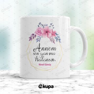 Hediyelen Canım Annem Kupa Bardak
