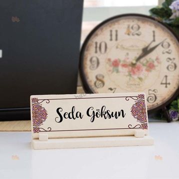Hediyelen Dekoratif Taş İsimlik 4