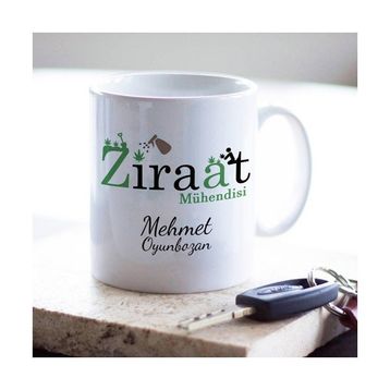 Hediyemen Ziraat Mühendislerine Özel Kupa Bardak