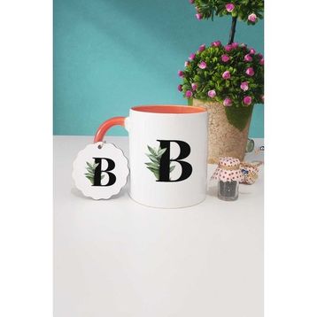 Hedizu Botanik B Harfli Turuncu Kupa