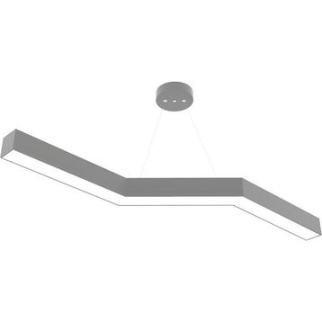 Hegza Lighting Gabbiano Beyaz Kasa Ledli Modern Avize