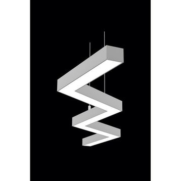Hegza Zigzag Gün Işığı Led Avize