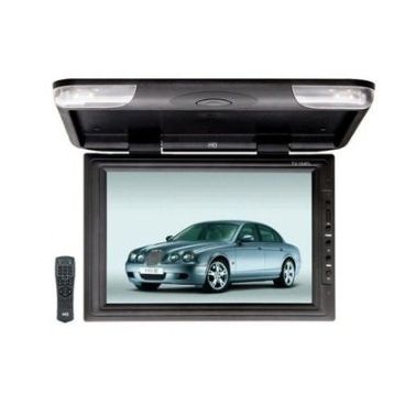 Hei TM-156FL 15.6 inç USB SD MP Siyah Oto Tavan Monitör