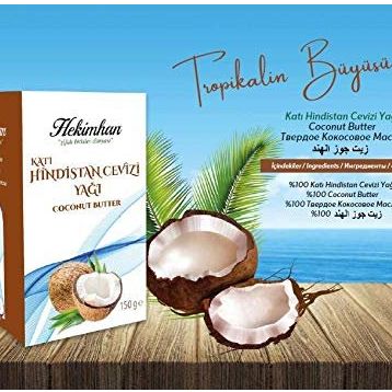 Hekimhan 150 ml Katı Hindistan Cevizi Yağı