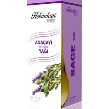 Hekimhan 20 ml Adaçayı Acıelma Yağı