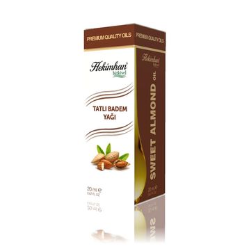 Hekimhan 20 ml Bitkisel Tatlı Badem Yağı