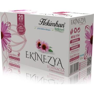 Hekimhan 20'li 2 gr Bitkisel Ekinezya Doğal Bitki Süzen Poşet Çay