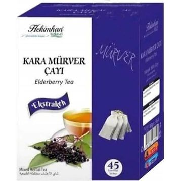 Hekimhan 45 Süzen Poşet Kara Mürver Çayı