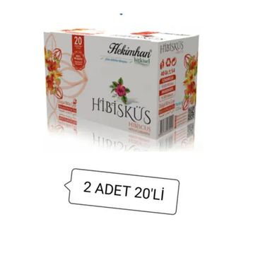 Hekimhan Bitkisel 20 Sallama Hibisküs Çayı