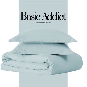 Helen George Basic Addict Mavi Tek Kişilik Nevresim Takımı