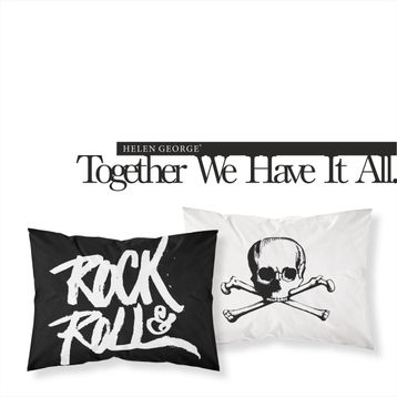 Helen George Besties Rock&Roll Yastık Kılıfları
