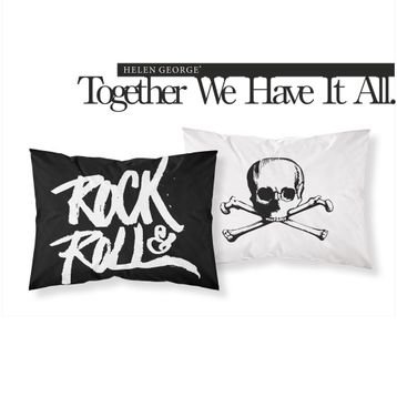 Helen George Besties Rock&Roll Yastık Kılıfları