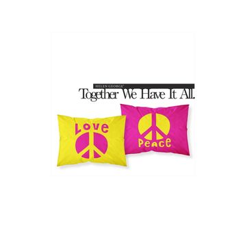 Helen George HGBS0016 Besties Yastık Kılıfları