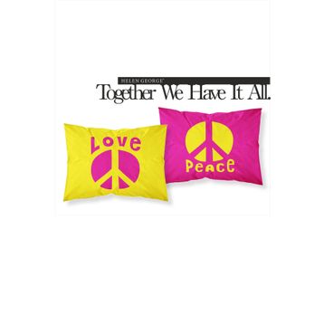 Helen George HGBS0016 Besties Yastık Kılıfları
