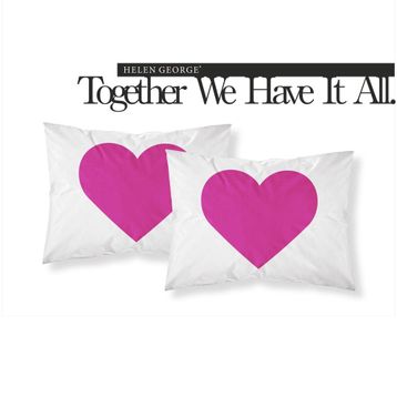 Helen George HGBS0027 Besties Yastık Kılıfları