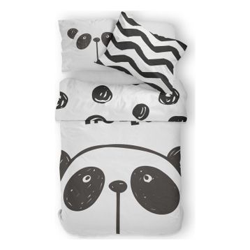 Helen George HGTK0045 Panda Genç Çift Kişilik Nevresim Takımı