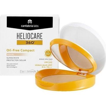 Heliocare Oil-Free Compact 360 10 gr SPF50+ İnci Rengi Fondöten Güneş Kremi