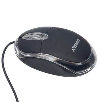 Hello HL-18736 Optik Işıklı 800 DPI Siyah Kablolu Mouse