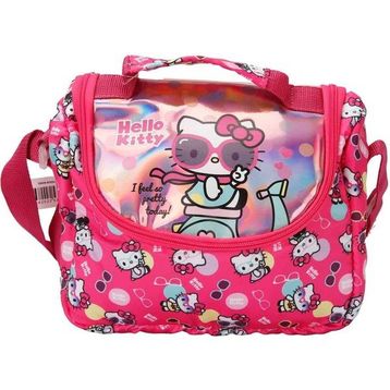 Hello Kitty 3245 Desenli Pembe Beslenme Çantası