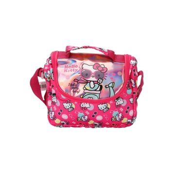 Hello Kitty 3245 Desenli Pembe Beslenme Çantası