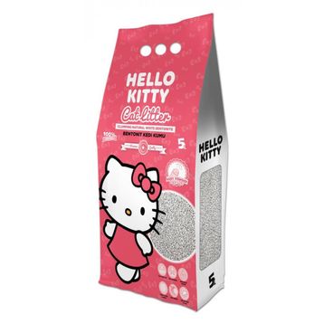 Hello Kitty Bebek Pudrası Kokulu Bentonit 5 lt Kedi Kumu