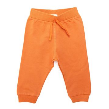 HelloBaby Basic Erkek Bebek Şardonlu İki İp Turuncu Eşofman Altı