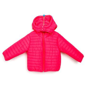 HelloBaby Basic Kapüşonlu Pembe Mont