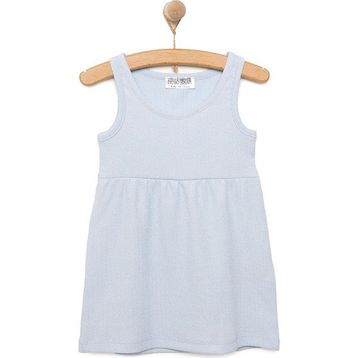 HelloBaby Basic Kız Bebek Mavi Elbise