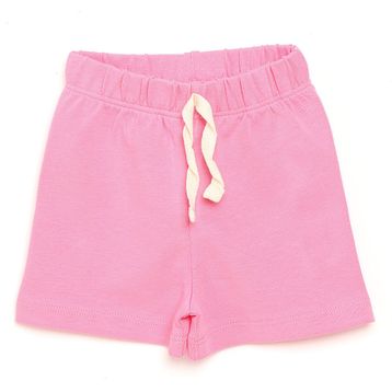 HelloBaby Basic Kız Reçme Paça Pembe Bebek Şort