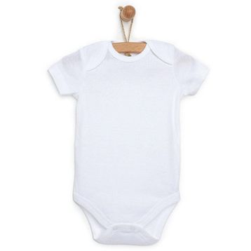 HelloBaby Beyaz Kısa Kol Body