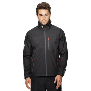 Helly Hansen 30253-990 Crew Midlayer Jacket Siyah Erkek Mont