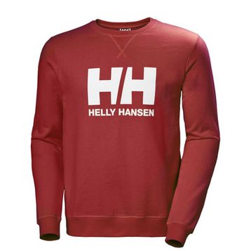 Helly Hansen 34000-163 HH Logo Crew Sweat Kırmızı Erkek Sweatshirt