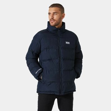 Helly Hansen 54060-597 Yu 23 Reversible Puffer Dik Yaka Lacivert Erkek Mont