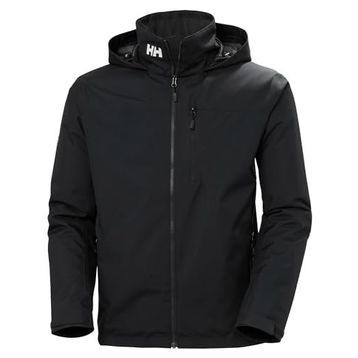 Helly Hansen Crew Hooded 2 Siyah Erkek Mont