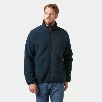 Helly Hansen HHA.49460 Panorama Pile Block Yeşil Erkek Outdoor Polar Mont