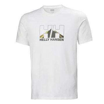 Helly Hansen HHA.62978-HHA.004 Nord Graphıc Beyaz Erkek T-shirt