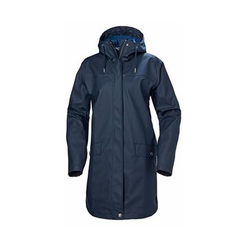 Helly Hansen W Kırkwall Iı Raıncoat Lacivert Yağmurluk