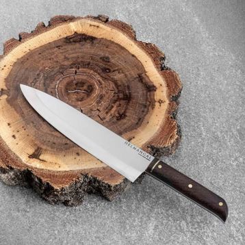 Helmangal El Yapımı Özel Üretim Paslanmaz Çelik Alpha Serisi Chef Bıçağı