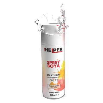 Helper Beyaz 400 ml Akrilik Sprey Boya