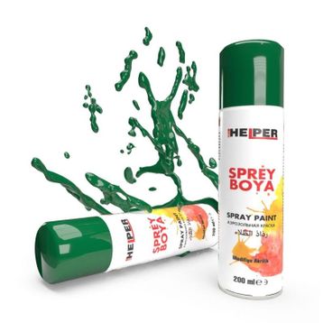 Helper RAL 6016 Parlak Yeşil 200 ml Sprey Boya