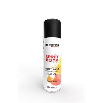 Helper RAL 9005 Mat Siyah 200 ML Sprey Boya