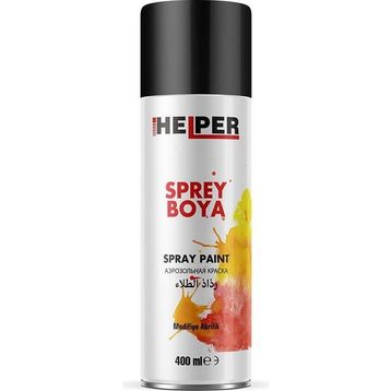 Helper RAL 9005 Parlak Siyah 400 ml Sprey Boya